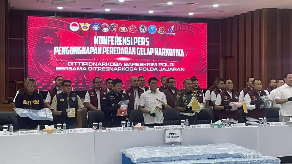 Perang Narkoba Tak Berhenti, Polri Bongkar Sindikat Raksasa Rp 221 M
