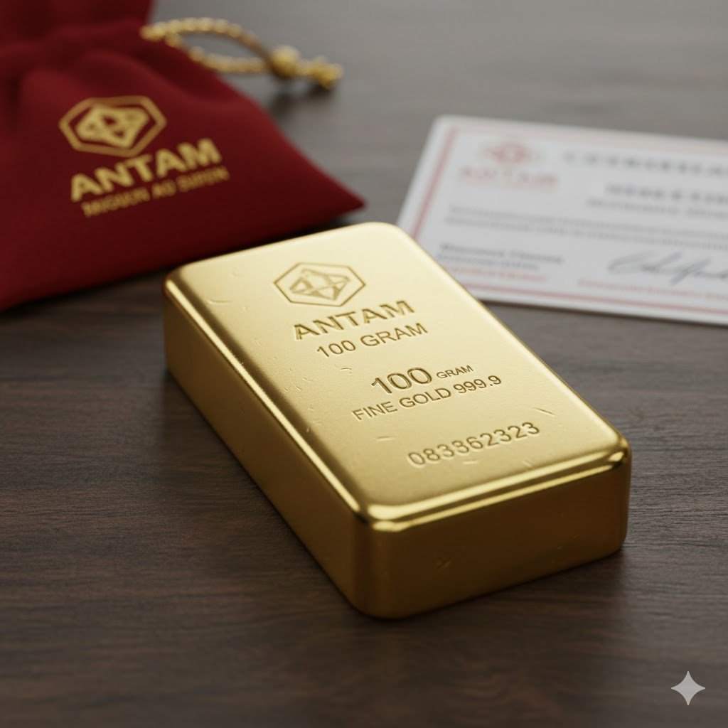 Daftar Harga Emas Antam Terbaru: Buyback Naik, Cek Harga dari 0,5 Gram hingga 1 Kg