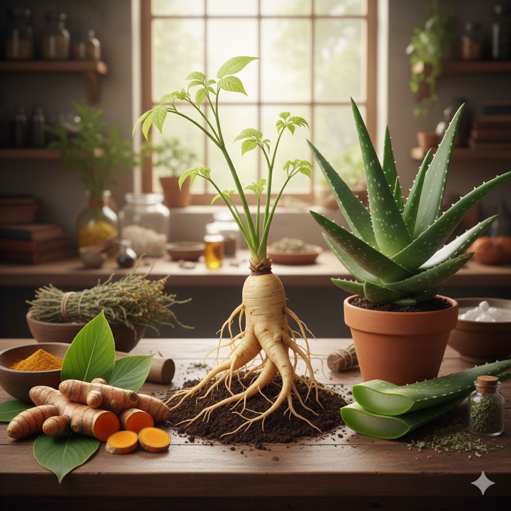 Manfaat Herbal Indonesia Mendunia: Ginseng, Kunyit, dan Aloe Vera untuk Kesehatan