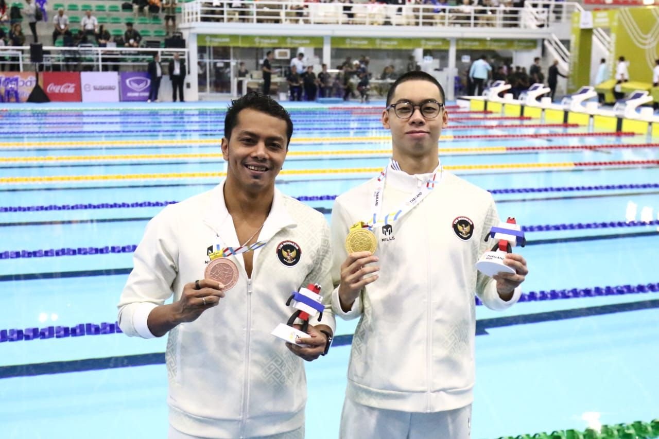 Emas Kedua! Jason Donovan Yusuf Dominasi 50m Gaya Punggung SEA Games 2025