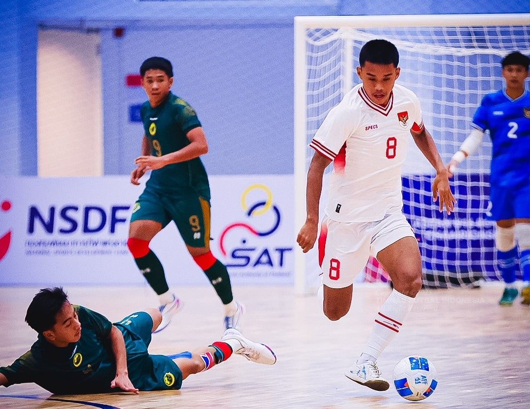 Timnas U-16 Indonesia Hajar Brunei 5-0 di Bangkok, Dominasi Sejak Menit Awal