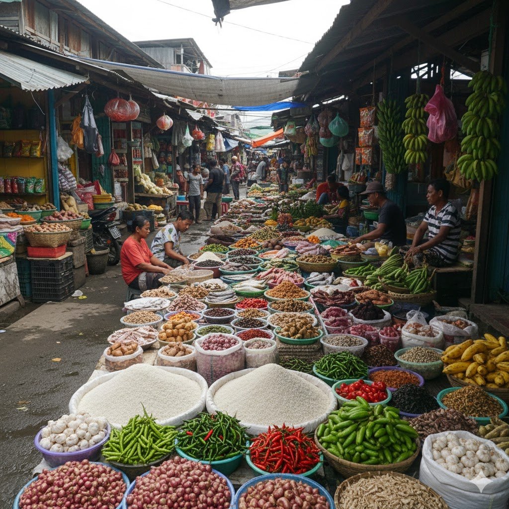 Update Harga Pangan Nasional: Cabai Rawit Rp69.963/kg, Bawang Merah Rp46.240/kg, Harga Mayoritas Turun