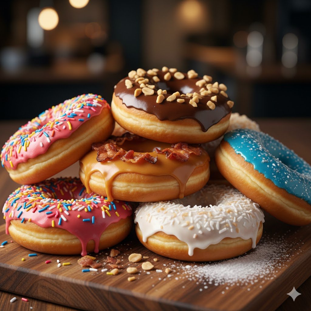 Rekomendasi 7 Donat di Blok M 2025: Unik, Viral, dan Lezat