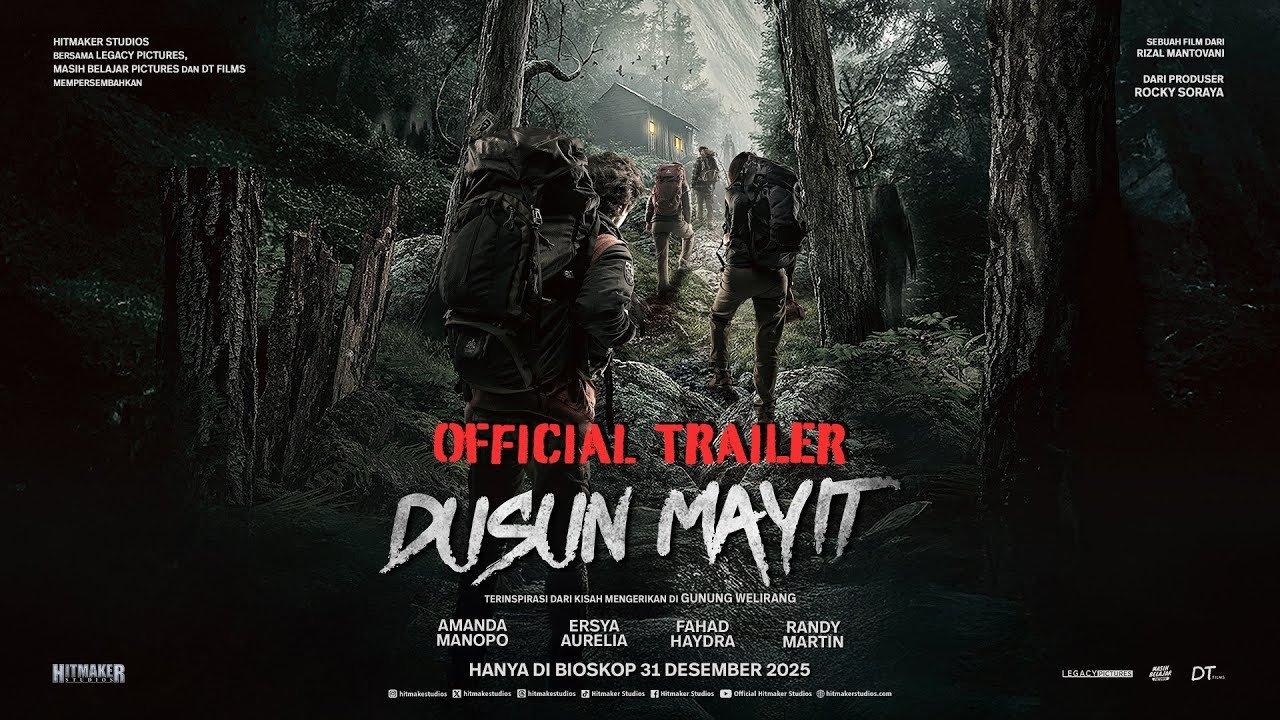 Hitmaker Studios Rilis Film Horor Terbaru “Dusun Mayit” Bertema Folklore dan Gen Z
