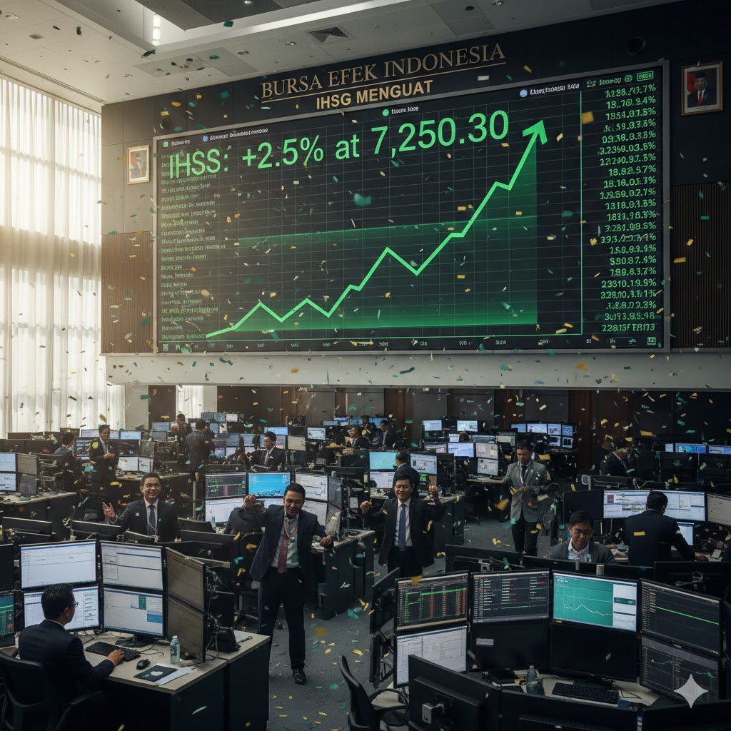 IHSG Menguat 28,82 Poin Didorong Data Ekonomi Domestik yang Solid