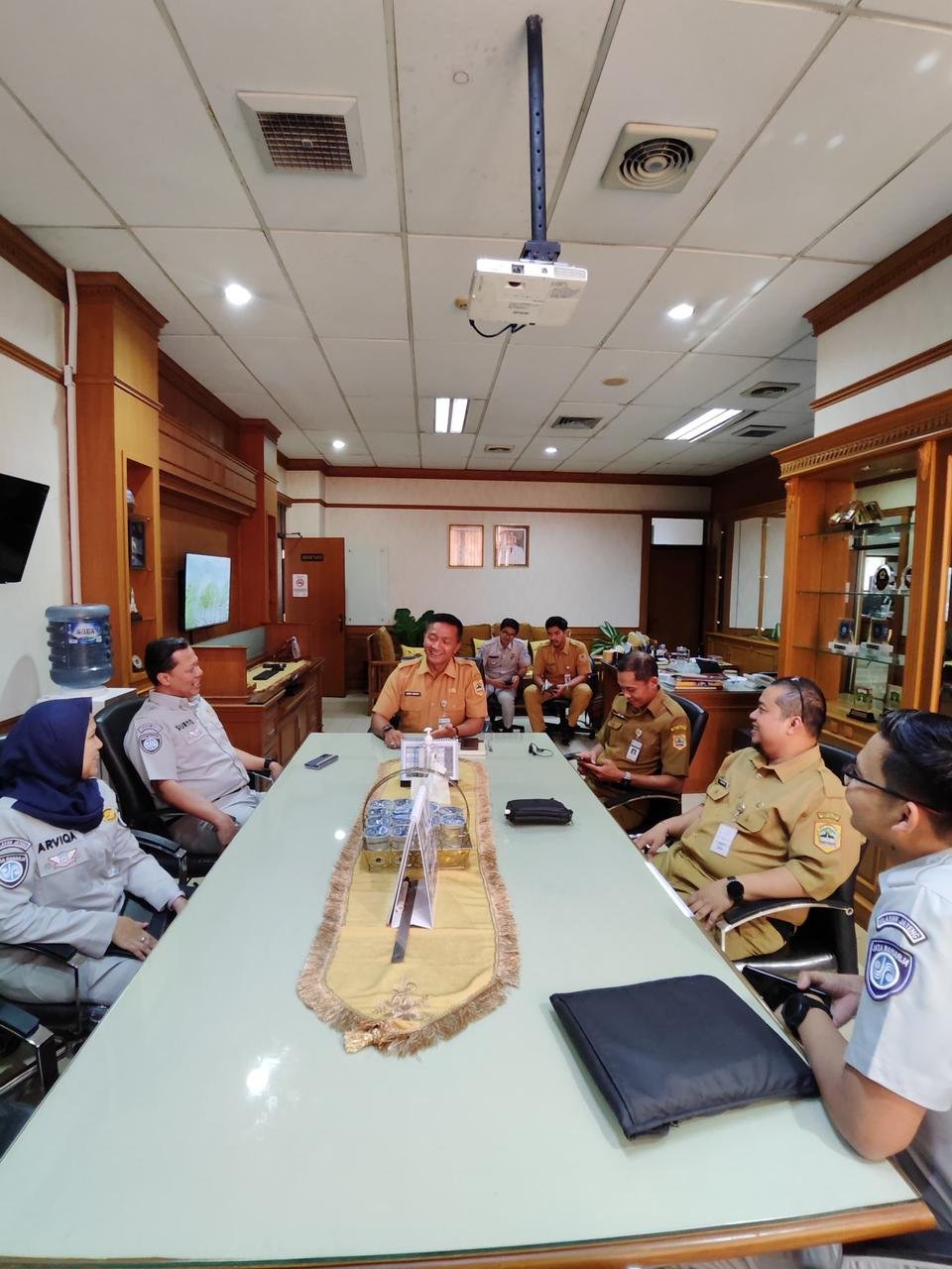 Jasa Raharja dan Bapenda Jalin Silaturahmi Bahas Penguatan Koordinasi.