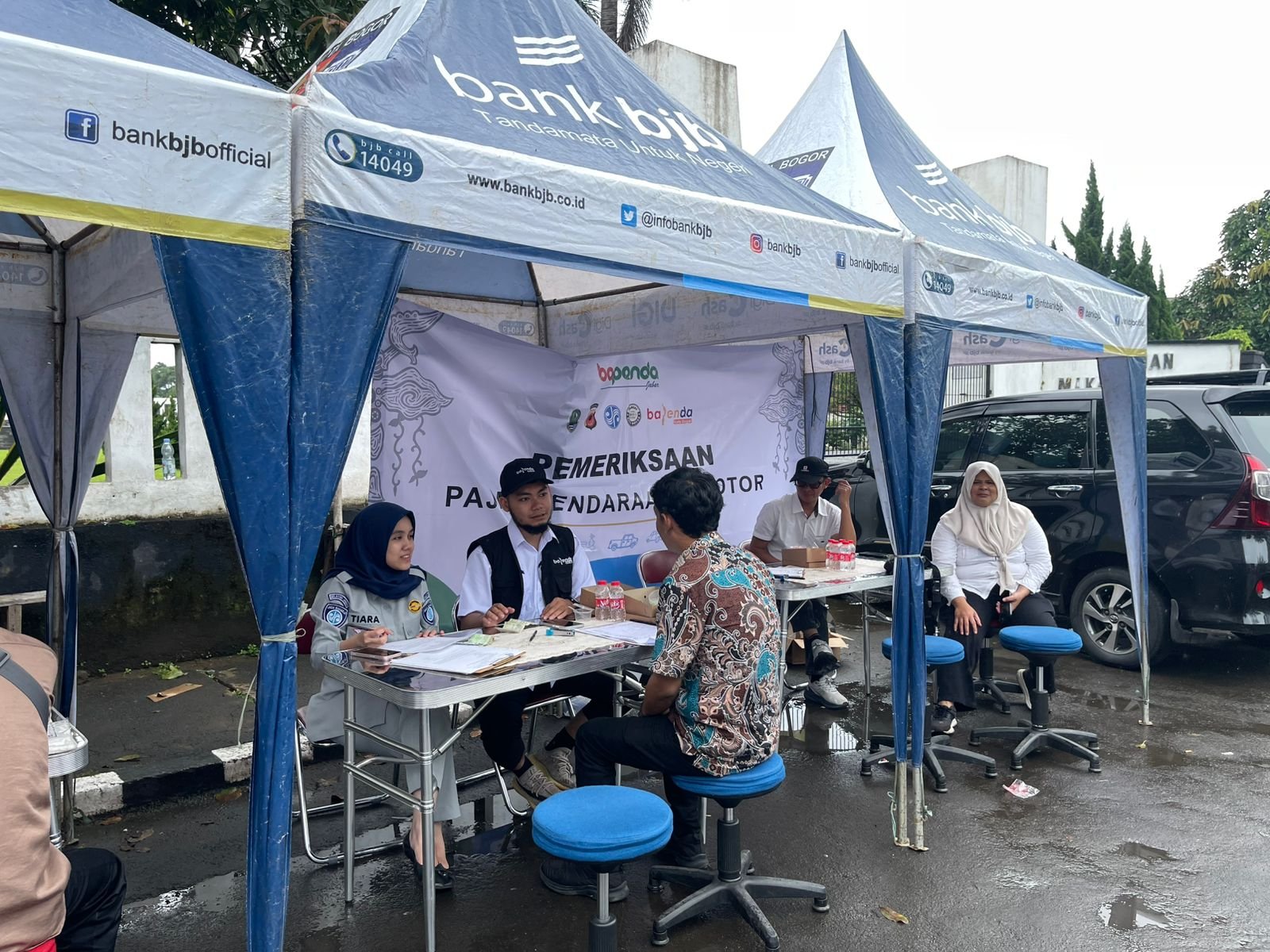 Tim Pembina Samsat Kota Bogor Kembali Bersinergi dalam Operasi Gabungan di TMP Dereded Kota Bogor