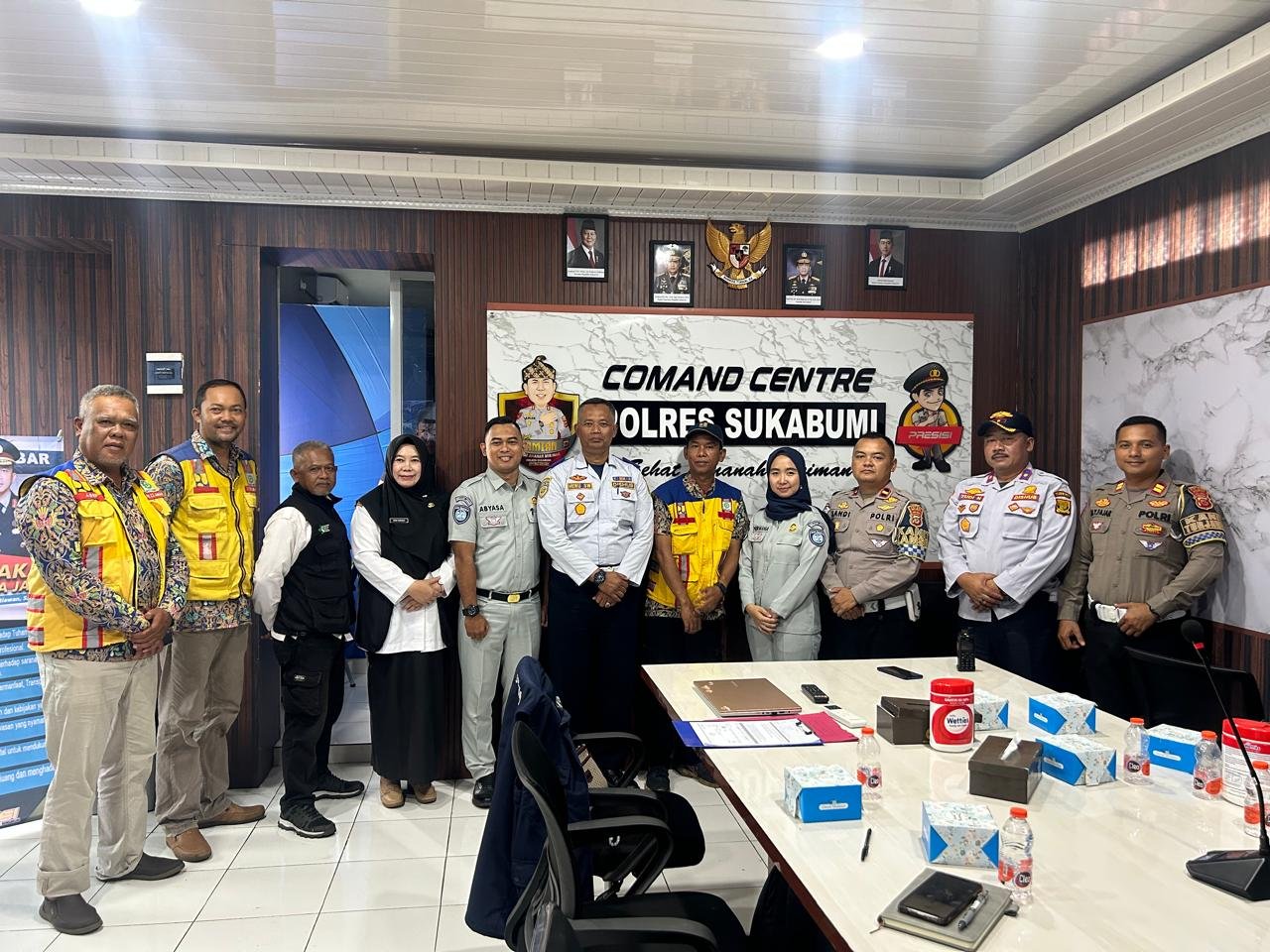 Keselamatan Untuk Indonesia Maju, Pilar FLLAJ Kab Sukabumi bersama Jasa Raharja Sukabumi Menyelenggarakan FLLAJ