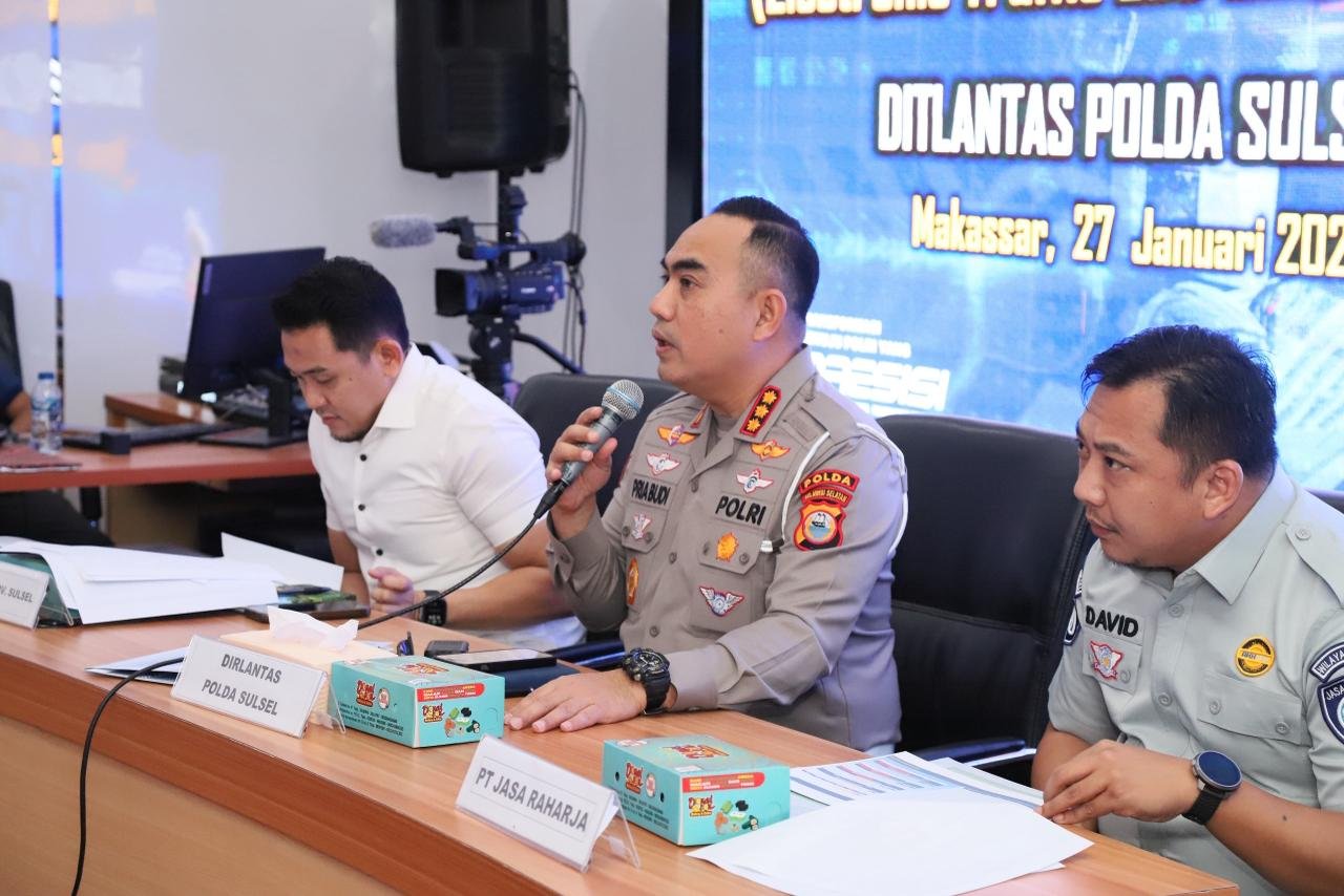 Optimalisasi Kamseltibcar Lantas: Jasa Raharja Sulsel Hadiri Rapat Koordinasi Buka-Tutup Blokir Pelanggaran ETLE