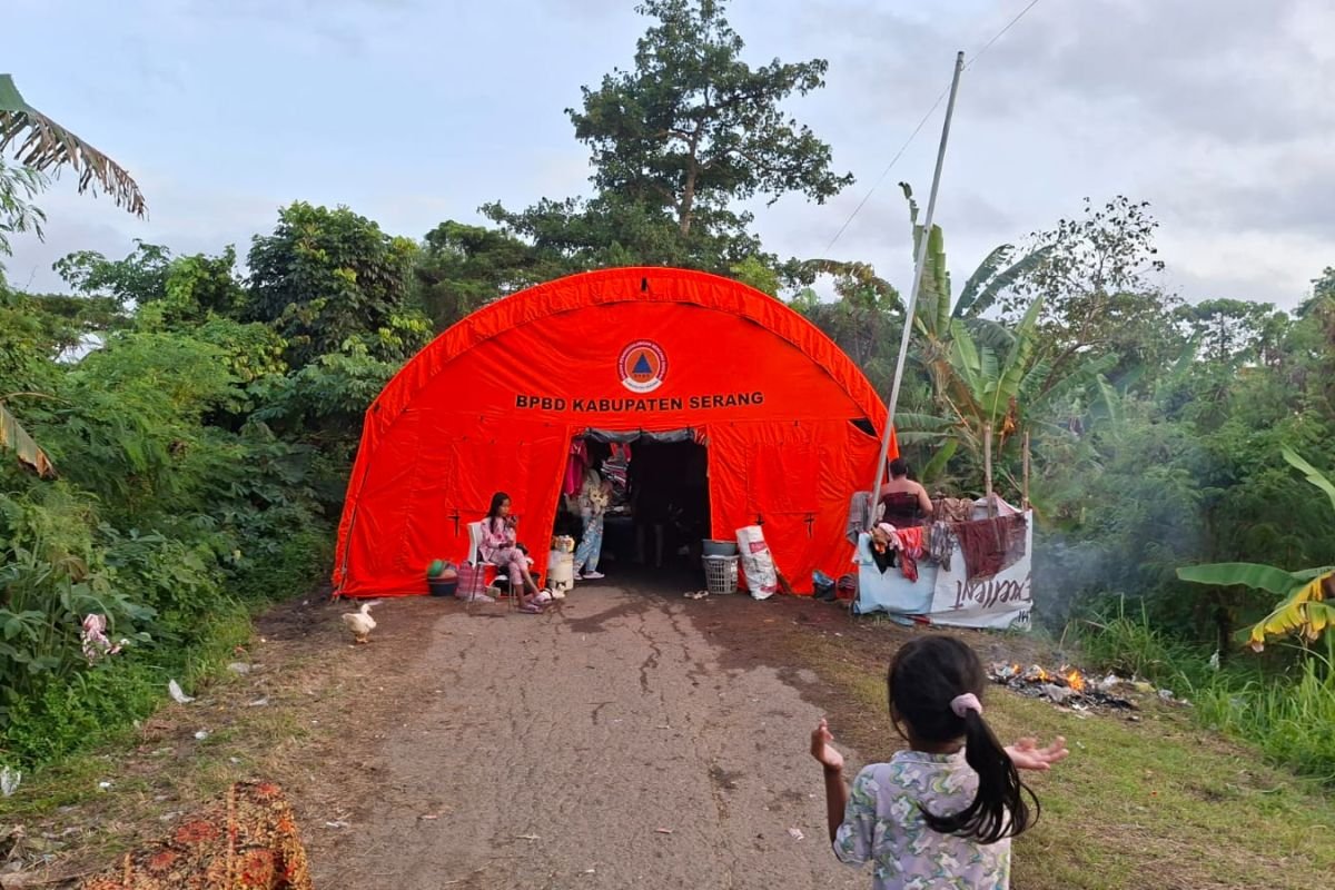 Banjir Belum Surut, 1.108 Warga Kabupaten Serang Masih Mengungsi