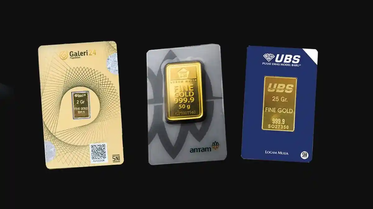 Harga Emas Pegadaian Meroket, Emas UBS Tembus Rp2,783 Juta per Gram