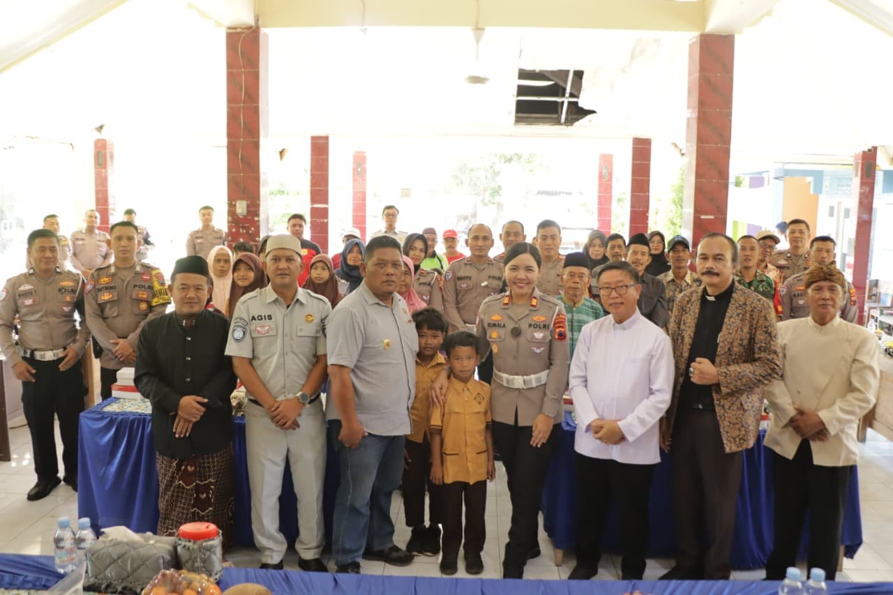 Satlantas Polres Grobogan Bersama Jasa Raharja Gelar Doa Lintas Agama Tekan Angka Kecelakaan