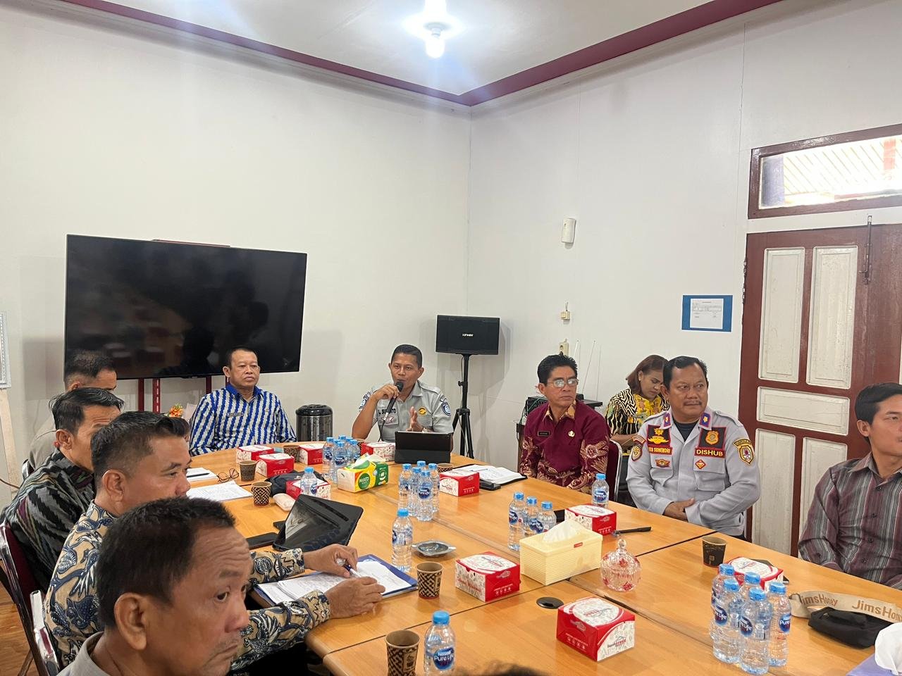 Jasa Raharja Cabang Sintang Berkolaborasi Dengan Dinas Perhubungan Kabupaten Melawi untuk Perlindungan Penumpang Kapal dan Speedboat