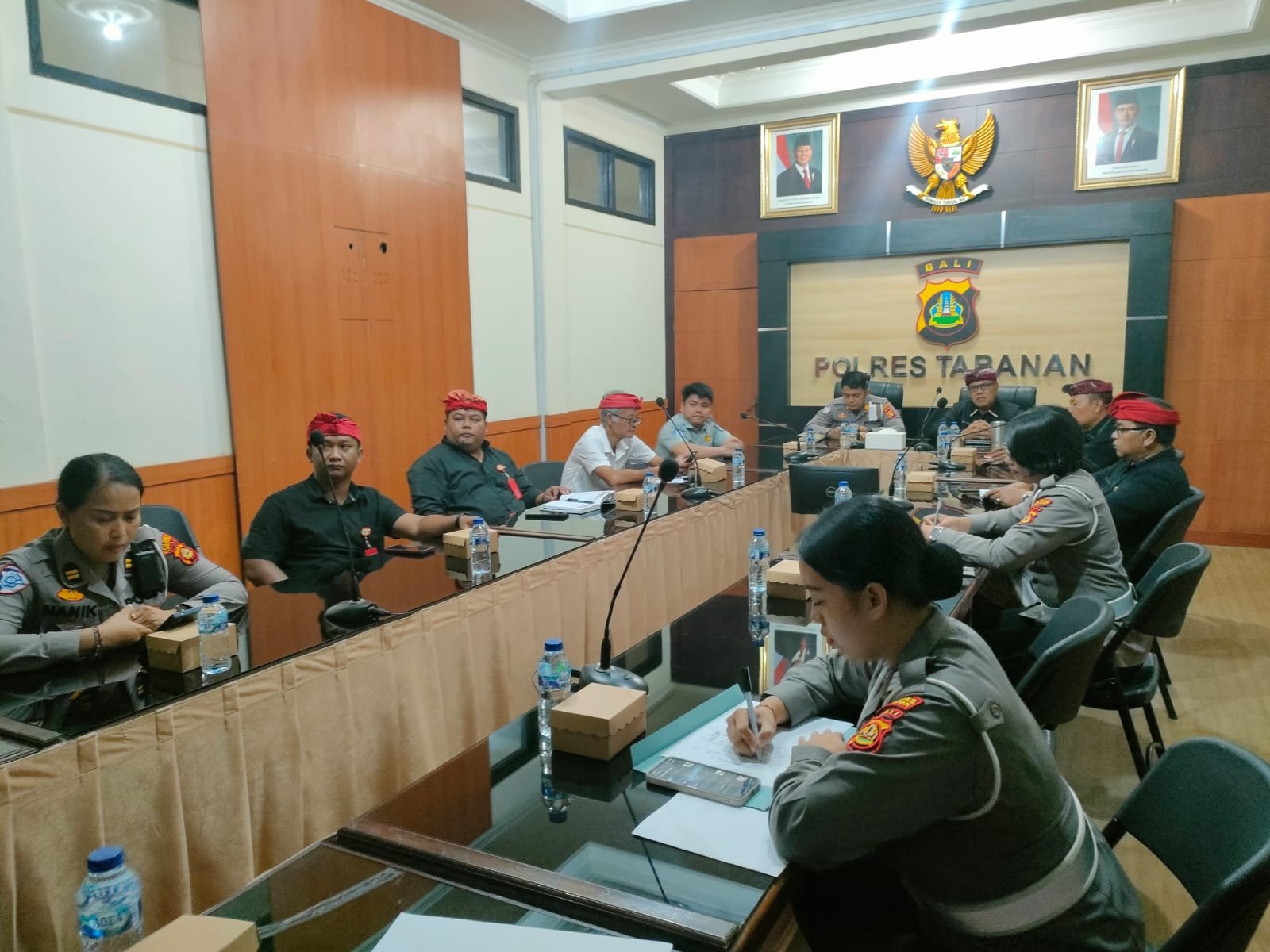 Jasa Raharja Wilayah Bali Dorong Penguatan Strategi Pencegahan dalam Forum Komunikasi Lalu Lintas Kabupaten Tabanan