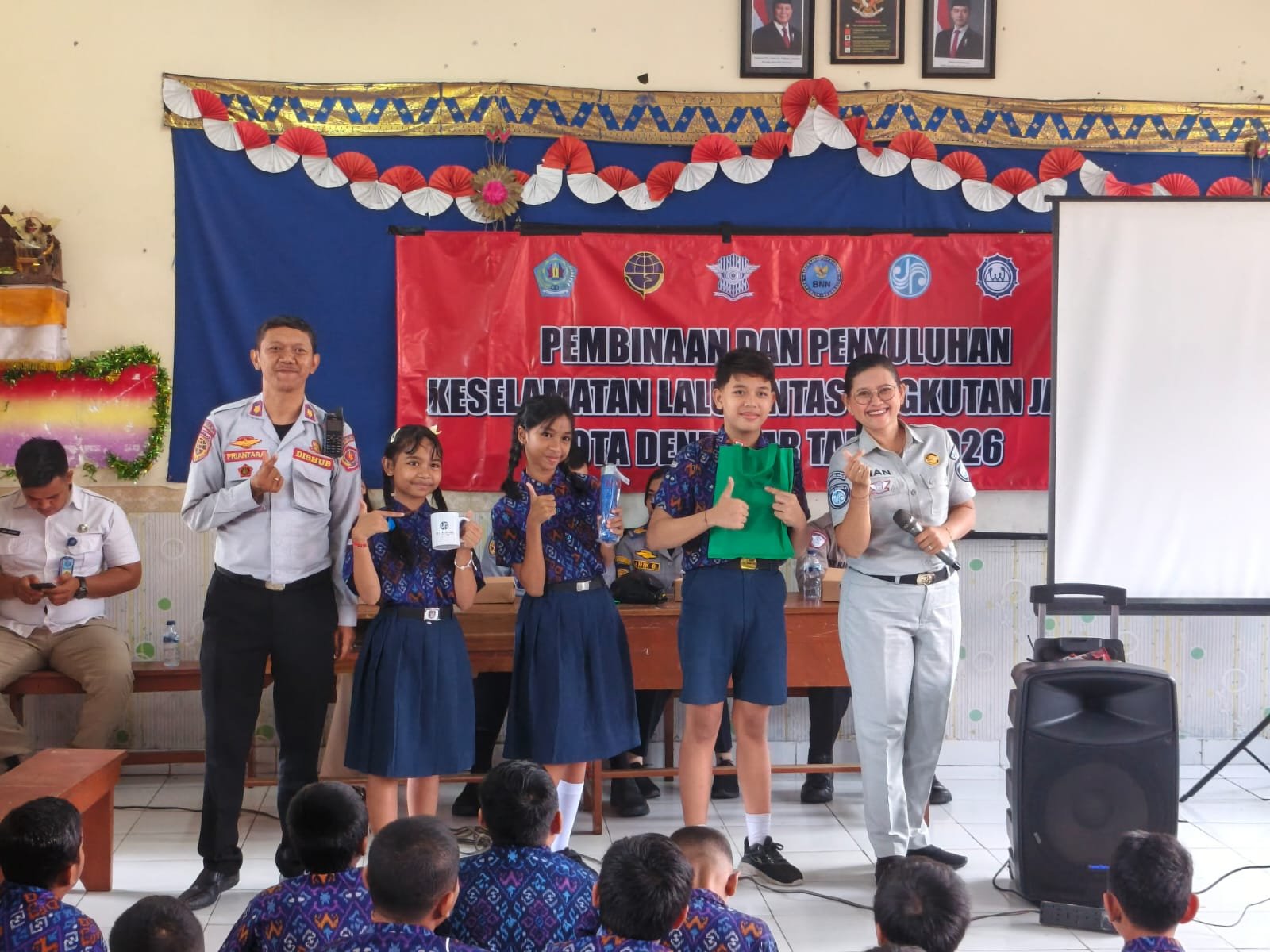 Jasa Raharja Wilayah Bali Bersama Stakeholder Kembali Gaungkan Tertib Lalu Lintas Sejak Usia Dini di Denpasar