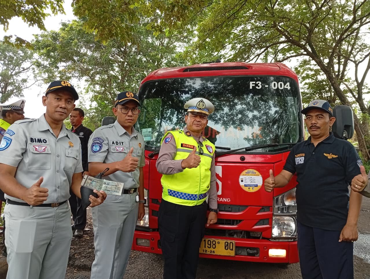 Persiapan Mudik Idul Fitri: Jasa Raharja Semarang dan Stakeholder Gelar Ramp Check di Terminal Penggaron