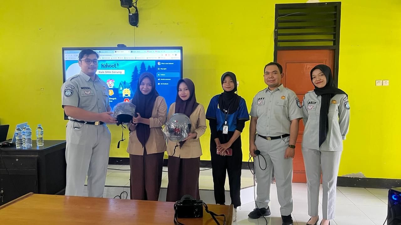 Jasa Raharja NTB Gelar PPKL untuk Guru SMAN 1 Kediri, Perkuat Budaya Tertib Lalu Lintas