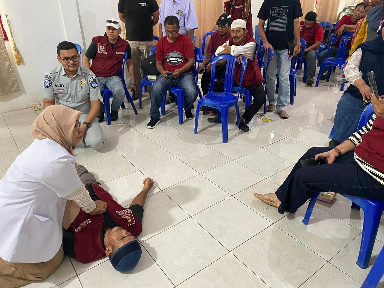 Tingkatkan Kesadaran Tertib Berlalu Lintas, Jasa Raharja Sulsel Gelar Sosialisasi Keselamatan dan Layanan Kesehatan di Bulurokeng