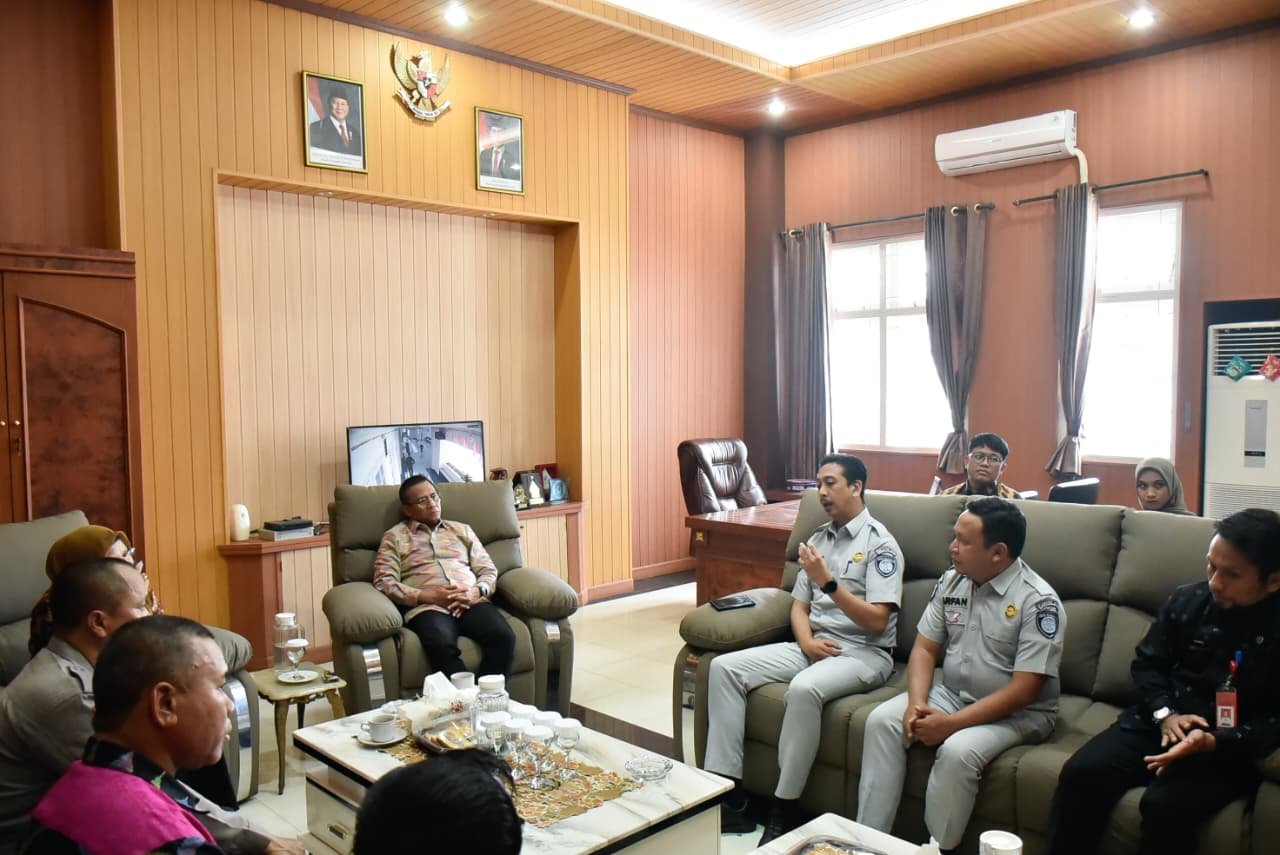 Perkuat Sinergi, Kepala Cabang Jasa Raharja Bima Kunjungan Audiensi ke Wakil Walikota Bima