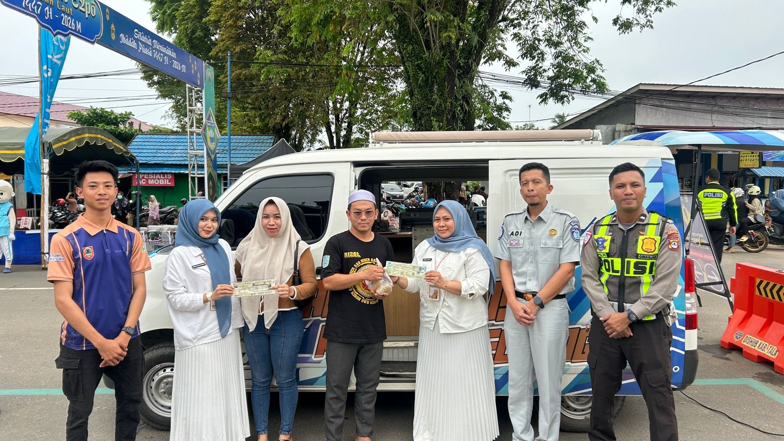 Tim Pembina Samsat Pelaihari Hadirkan Samsat Keliling di Ramadhan Expo 1447 H