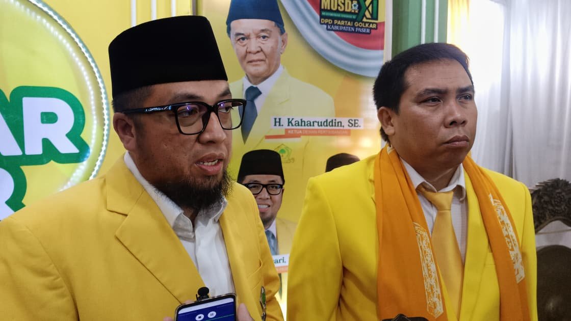 Terpilih Aklamasi, Ikhwan Antasari Kembali Pimpin Golkar Paser