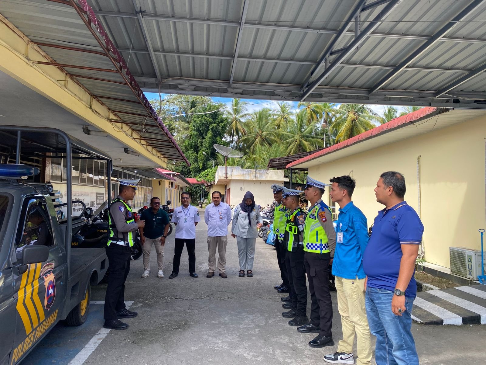 Operasi Keselamatan Singgalang di Pariaman, Jasa Raharja Sumbar Bersama Tim Samsat Ajak Masyarakat Tertib Pajak dan Utamakan Keselamatan