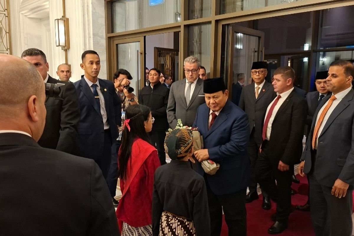 Presiden Prabowo Disambut Hangat Diaspora dan Mahasiswa di Amman