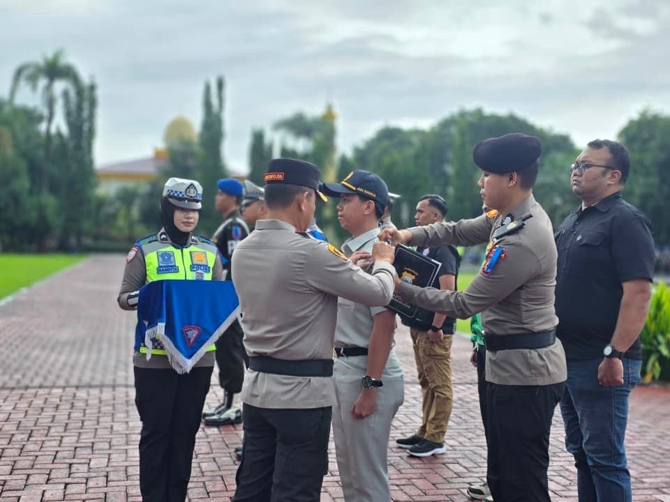 Jasa Raharja Sulsel Hadiri Apel Gelar Pasukan Operasi Keselamatan Pallawa 2026 di Mapolda