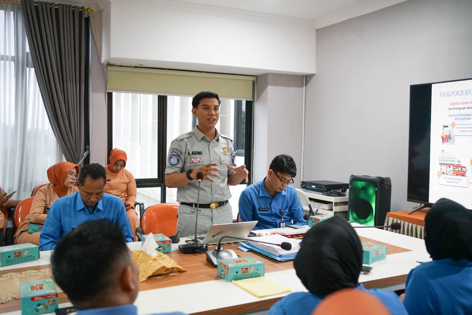 Perkuat Sinergi Pelayanan, Jasa Raharja Sulawesi Selatan Gelar Evaluasi Kemitraan dengan RS Bhayangkara Makassar