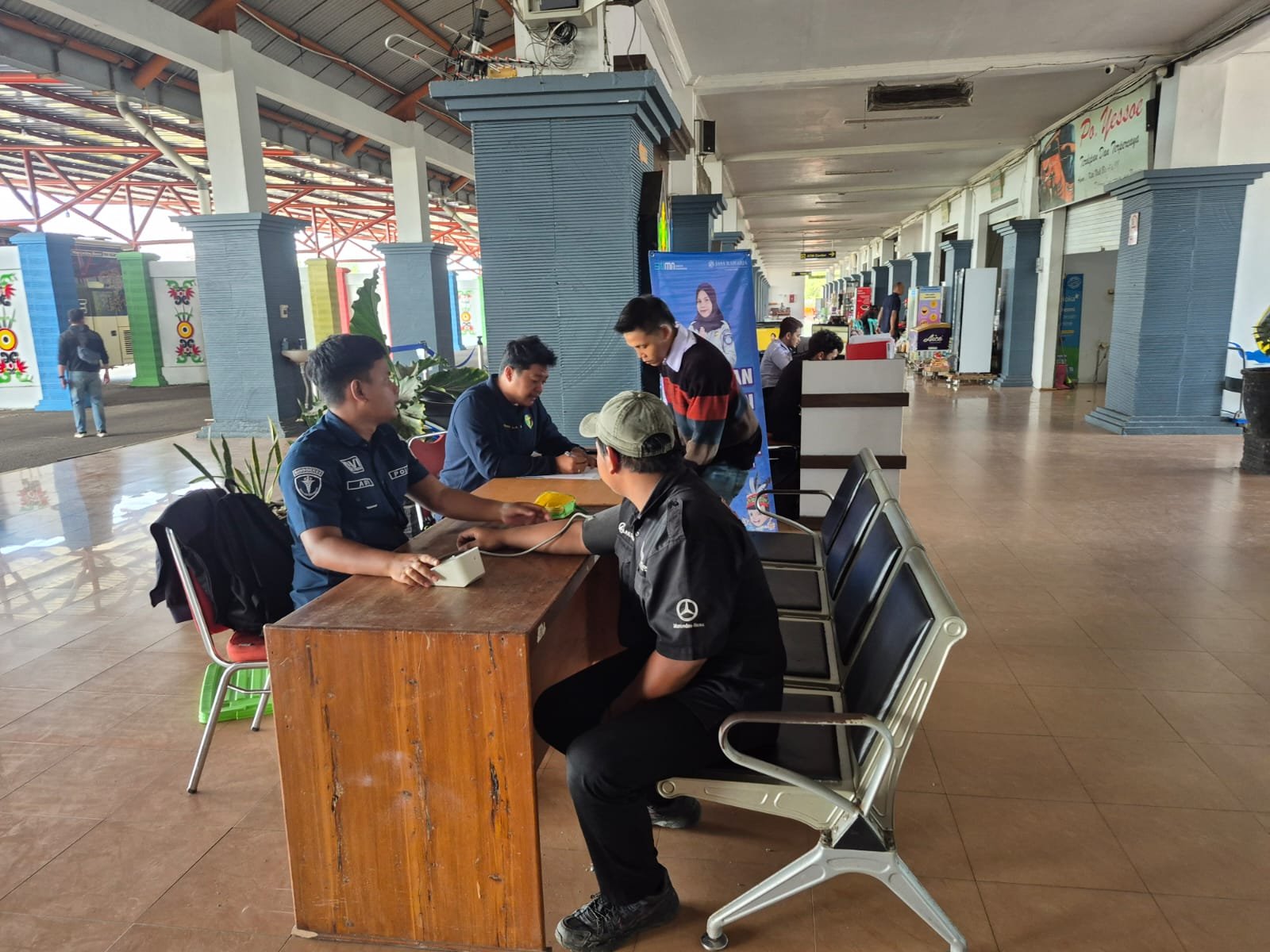 Pastikan Sopir Fit dan Penumpang Nyaman, Jasa Raharja Kalteng Gelar Pemeriksaan Kesehatan Gratis