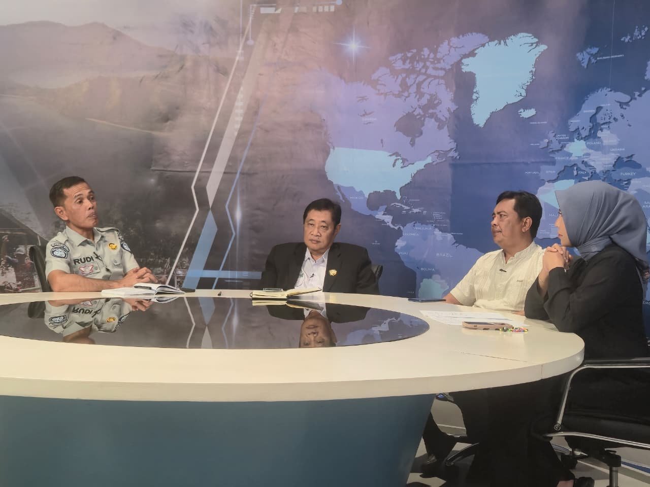 Perkuat Keselamatan Mudik, Jasa Raharja NTB Hadir dalam Dialog TVRI Bersama Dishub dan Organda