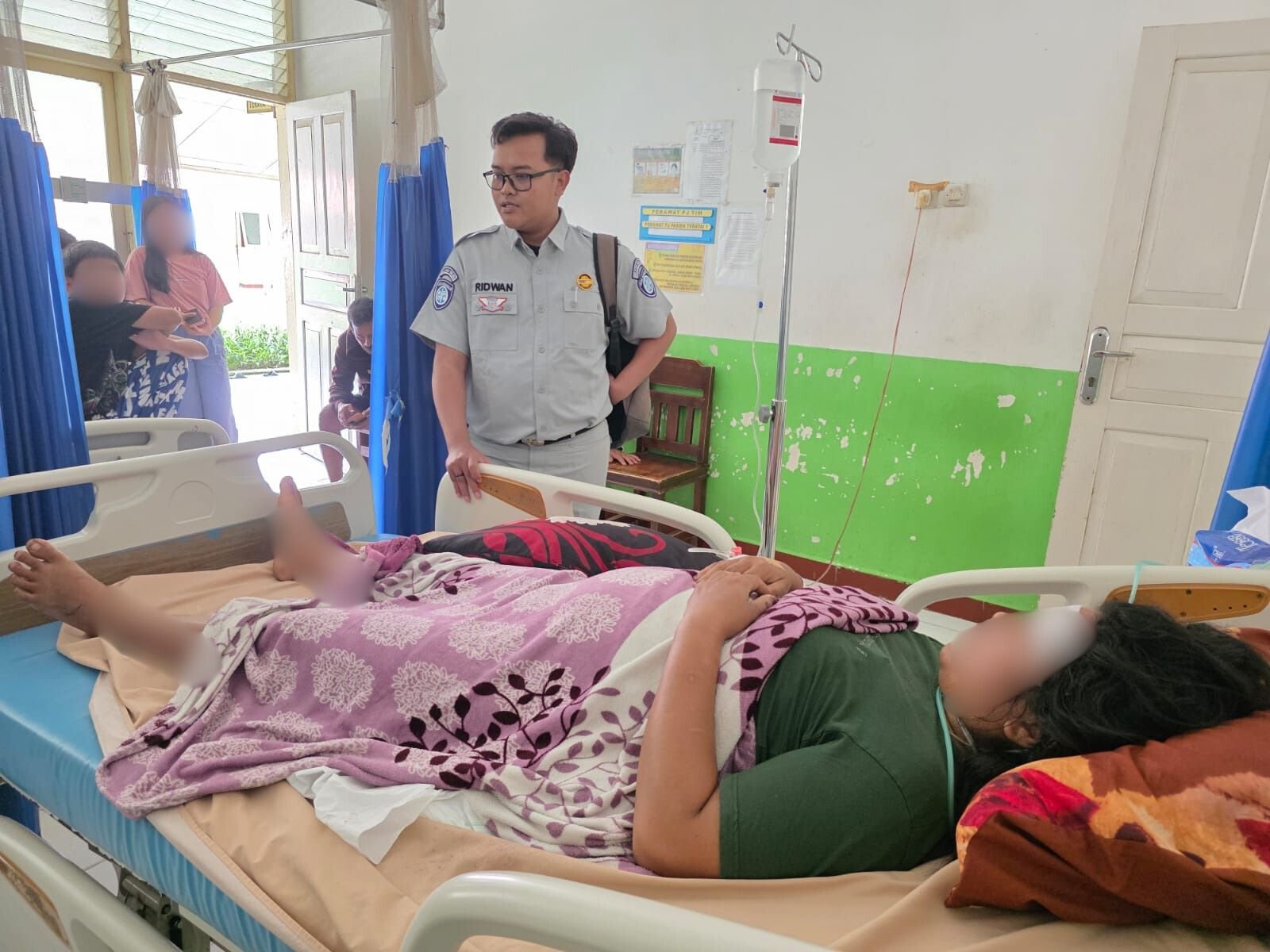 Respon Cepat, Jasa Raharja Palopo Lakukan Kunjungan Korban Laka di RS Lakipadada Toraja