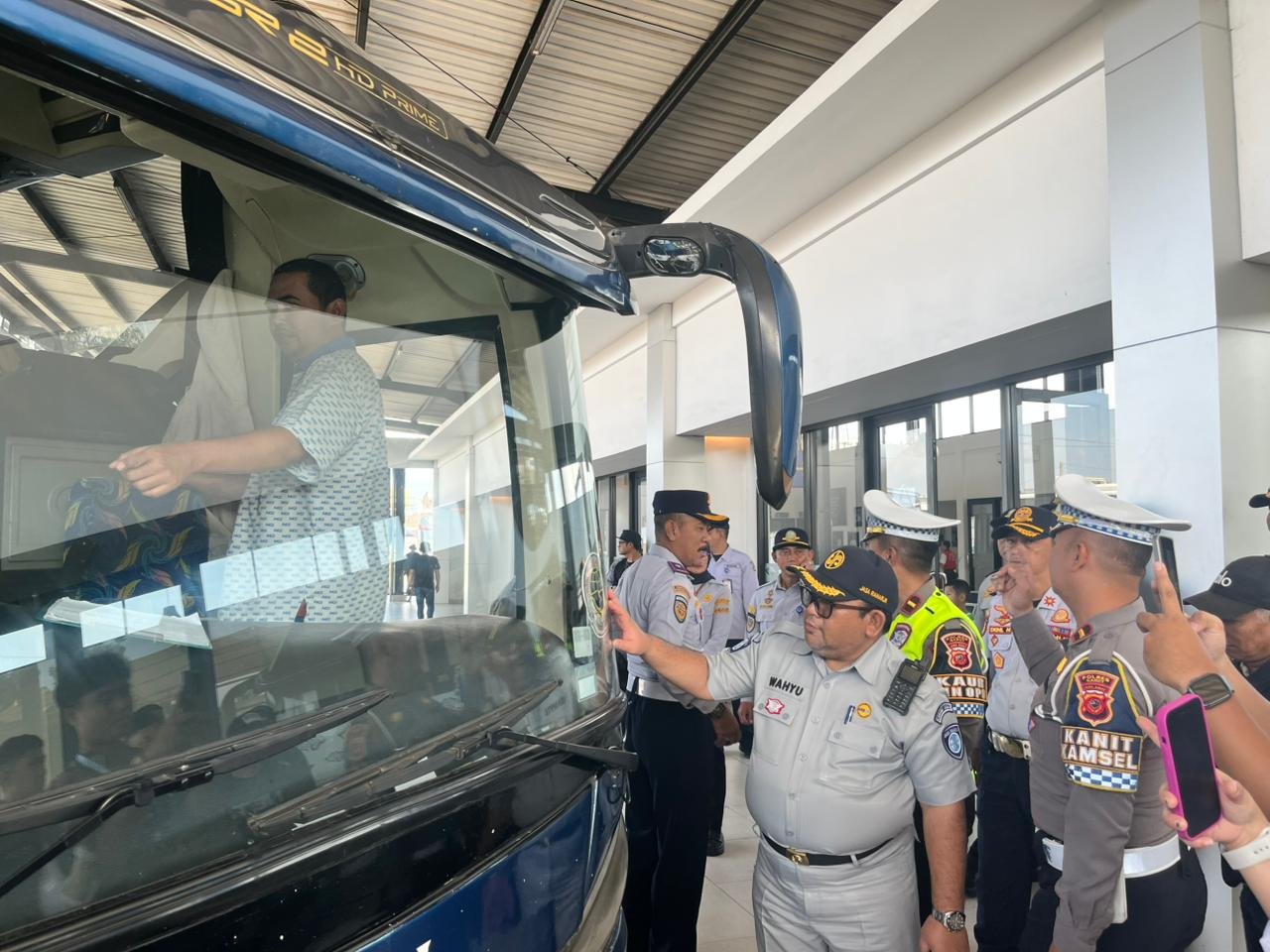 PT Jasa Raharja Hadir dalam Kegiatan Pelaksanaan Ramp Check di Terminal Tipe A Garut