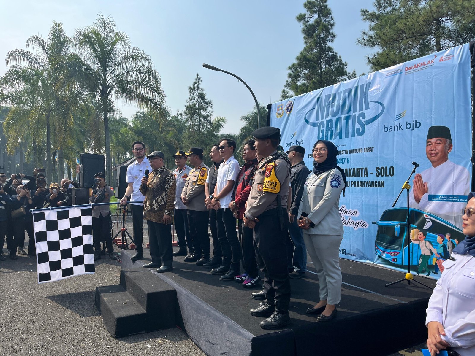 Jasa Raharja Hadir Dukung Program Mudik Gratis Pemkab Bandung Barat, Wujud Nyata Pelayanan Sepenuh Hati