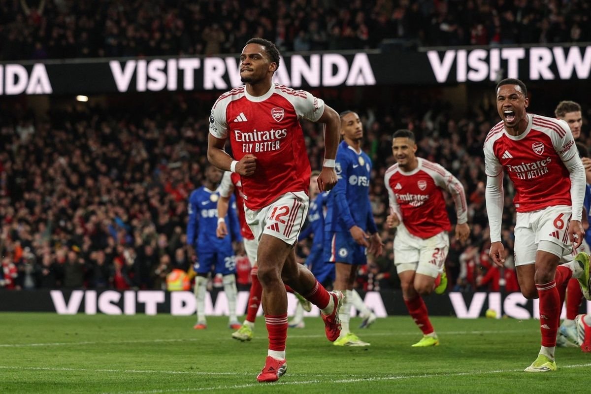 Hasil Liga Inggris: Arsenal Bekuk Chelsea 2-1, Unggul Lima Poin dari Man City