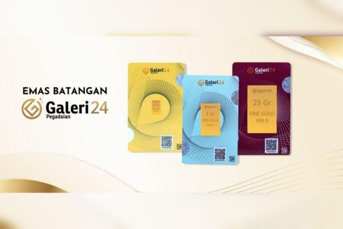 Sabtu Pagi, Harga Emas UBS Rp3,055 Juta/gr dan Galeri24 Rp3,039 Juta/gr