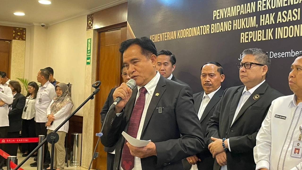 Menteri Yusril Dorong Skema Fraksi Gabungan bagi Partai Non-Parlemen