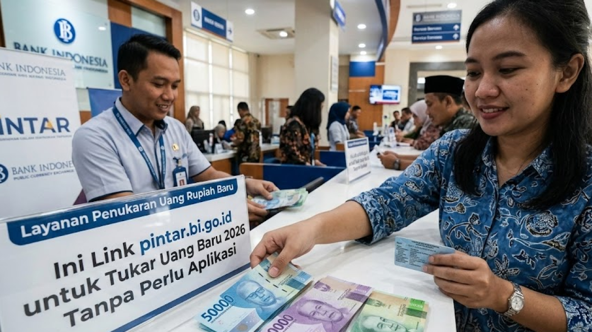 Panduan Penukaran Uang Rupiah Baru Lebaran 2026 via PINTAR BI