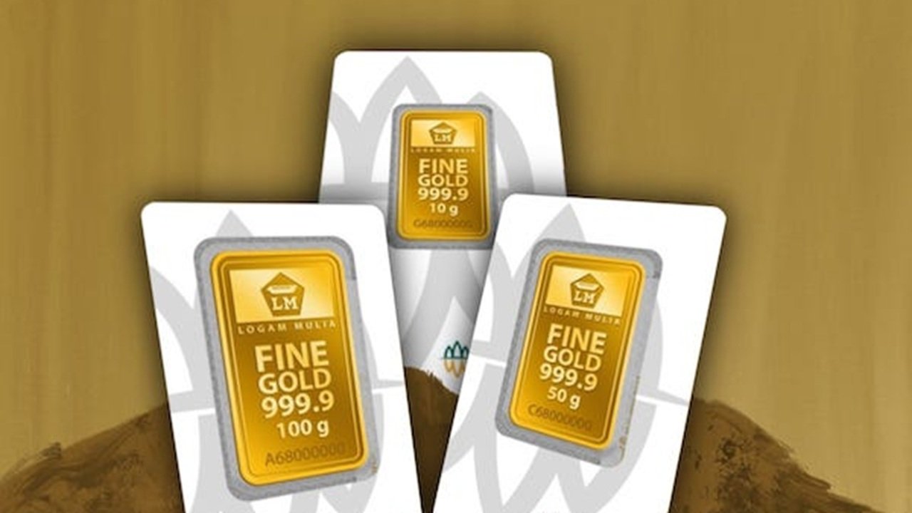 Harga Emas Antam Senin Turun Rp55.000, Jadi Rp3,004 Juta/Gram