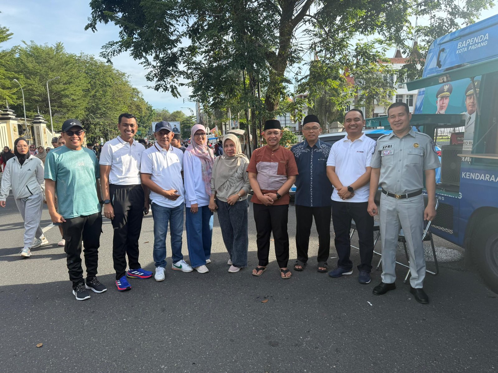 Jasa Raharja Sumatera Barat Dukung Samsat Keliling di Car Free Day, Dekatkan Layanan kepada Masyarakat