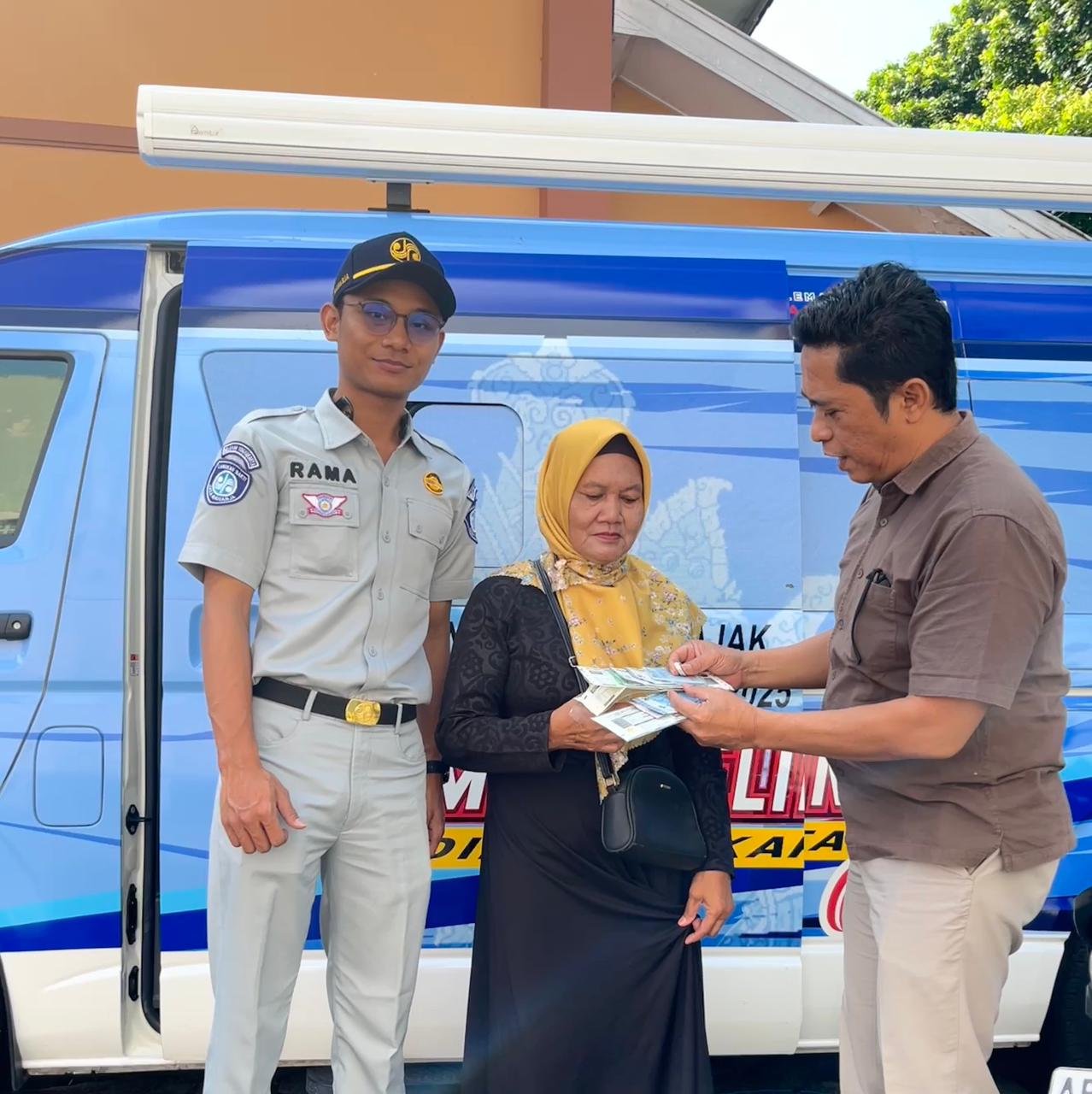Samsat On Call Hadir di Syawalan Warga Nandan, Permudah Layanan Pajak Kendaraan Bermotor di Sleman 