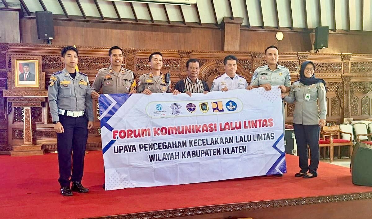  Jasa Raharja Klaten Bersama Stakeholder Gelar FKLL, Perkuat Upaya Penekanan Angka Kecelakaan