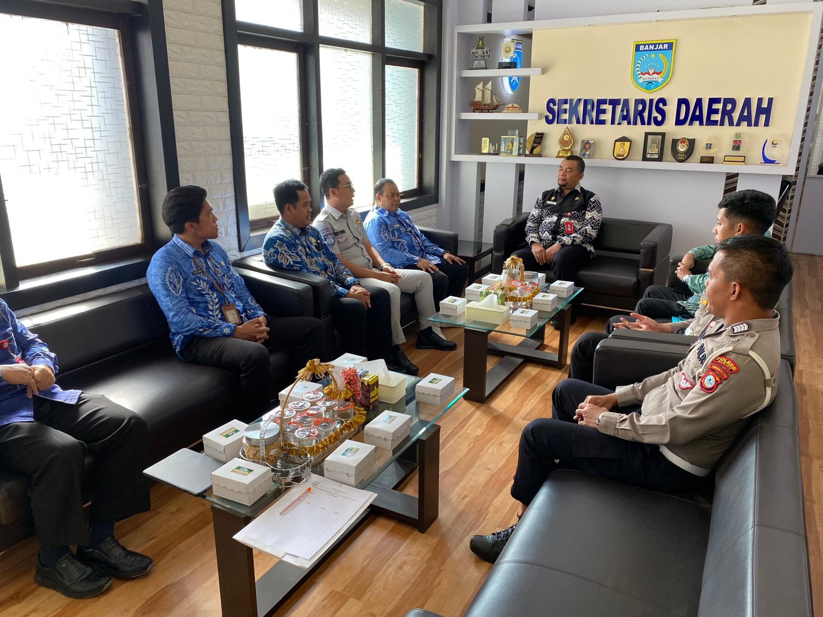 Tim Pembina Samsat Martapura Bersama Pemkab Banjar Tingkatkan Koordinasi, Tertib Pajak Diperkuat