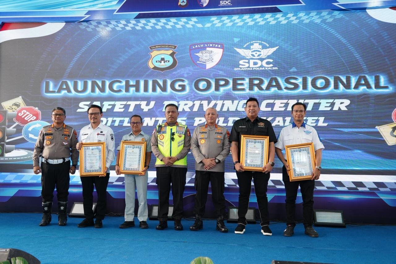Safety Driving Center Resmi Beroperasi, Jasa Raharja Kalsel Raih Apresiasi