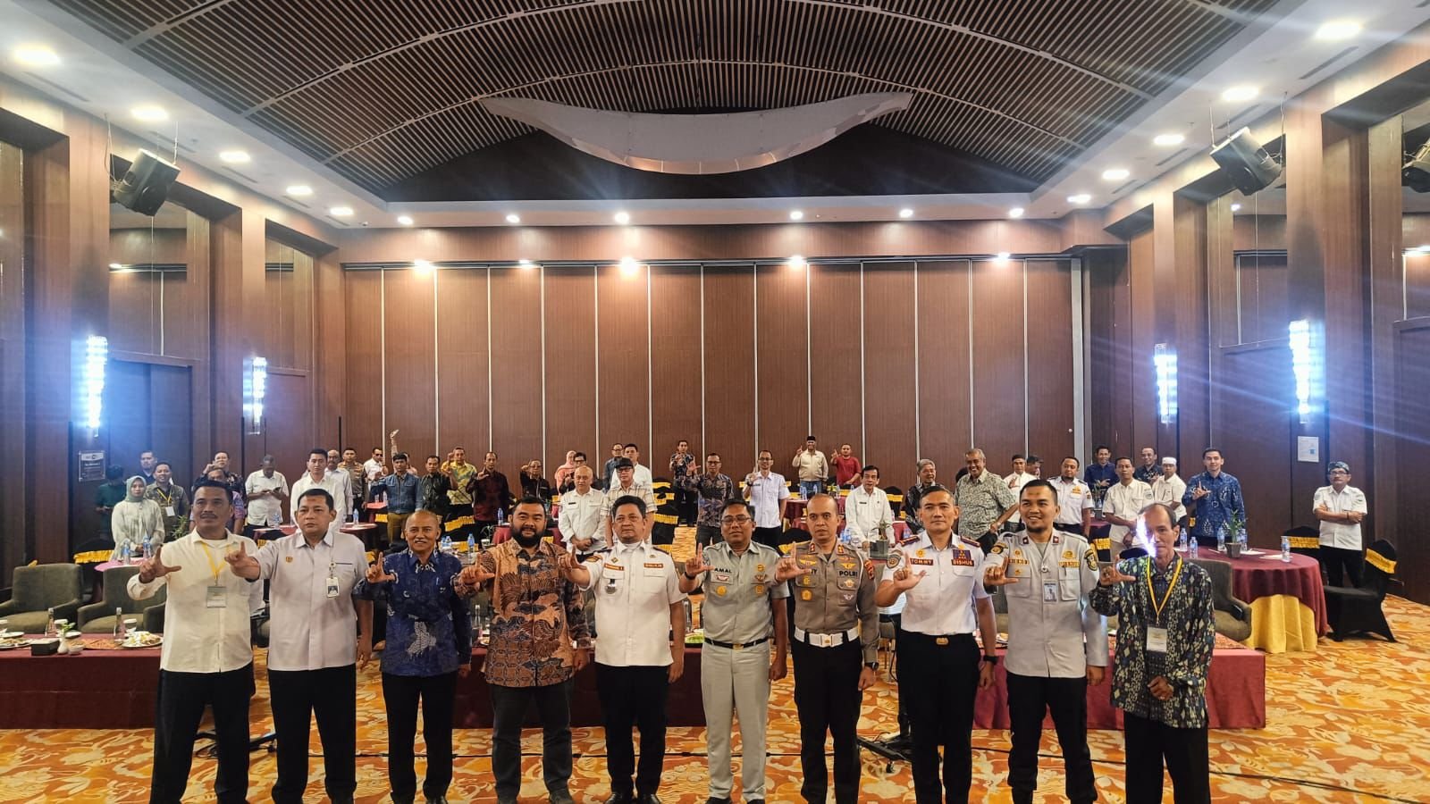 Jasa Raharja Wilayah Lampung Hadiri Musda XI OrgandaDorong Transportasi Terintegrasi dan Berdaya Saing