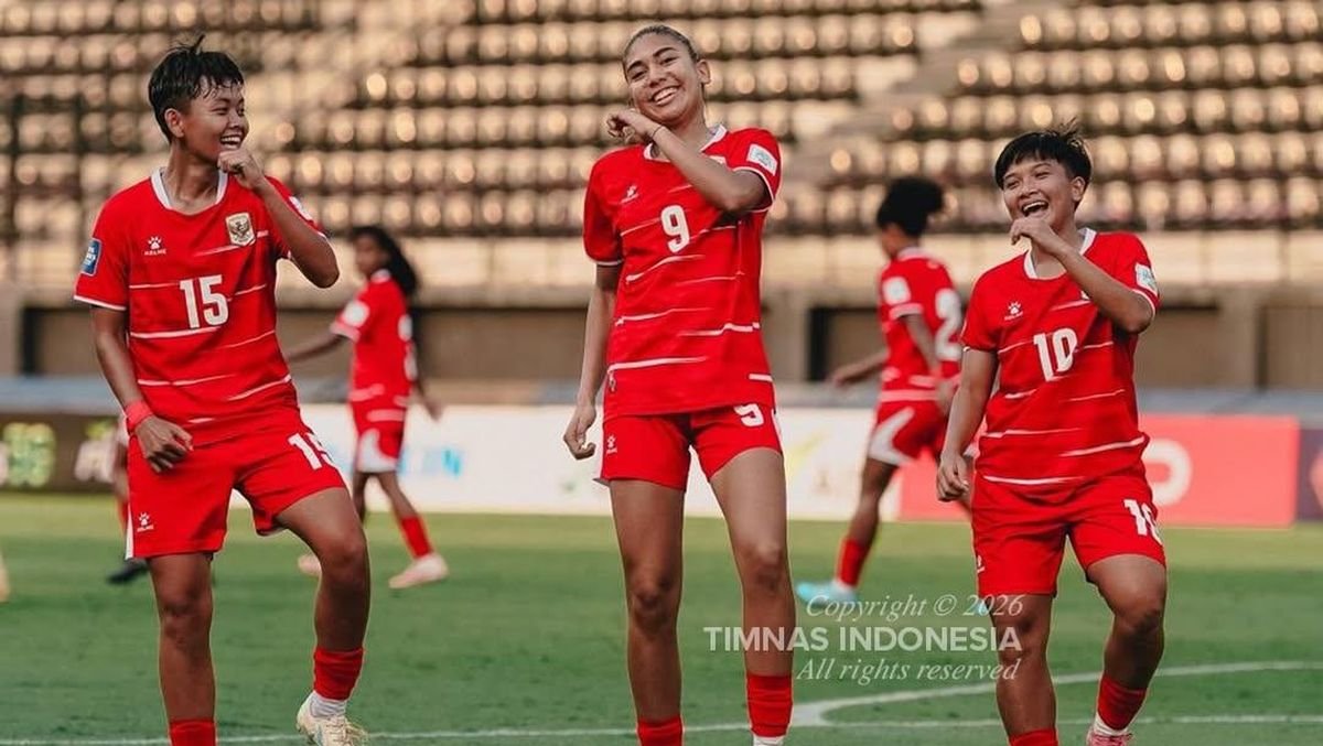 Timnas Putri Indonesia Menang 4-2 atas Kaledonia Baru di FIFA Series Women 2026