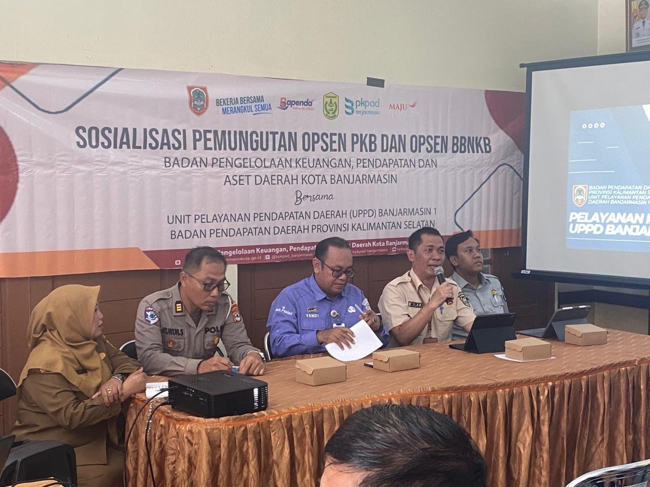 Tim Pembina Samsat Banjarmasin I Gandeng RT dan RW, Dorong Tertib Pajak dan Budaya Aman Berlalu Lintas