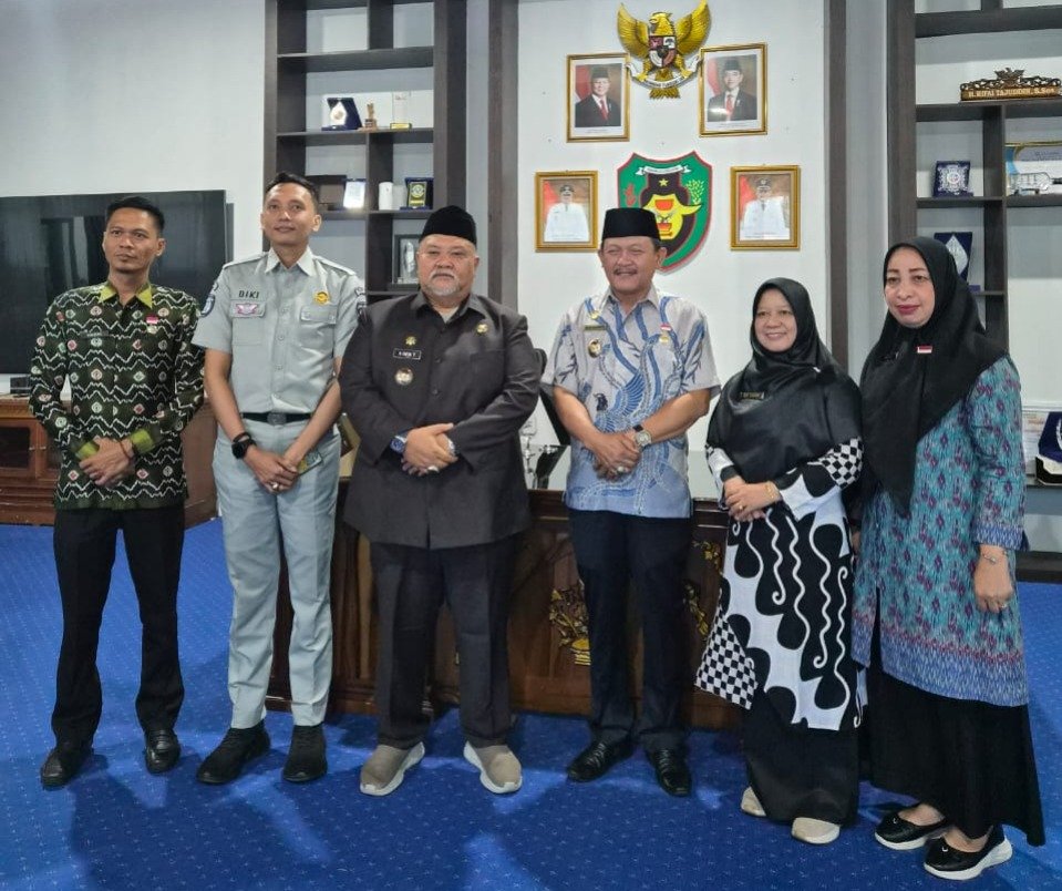 Jasa Raharja Bengkulu Bersama Samsat Manna Lakukan Koordinasi dengan Bupati Bengkulu Selatan Terkait Program Relaksasi Pajak Kendaraan