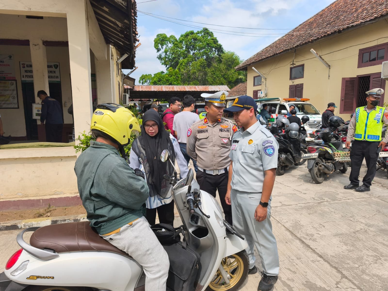 Jasa Raharja Kanwil Banten Turut Berpartisipasi Dalam Kegiatan Operasi Gabungan Di Wilayah Kabupaten Serang