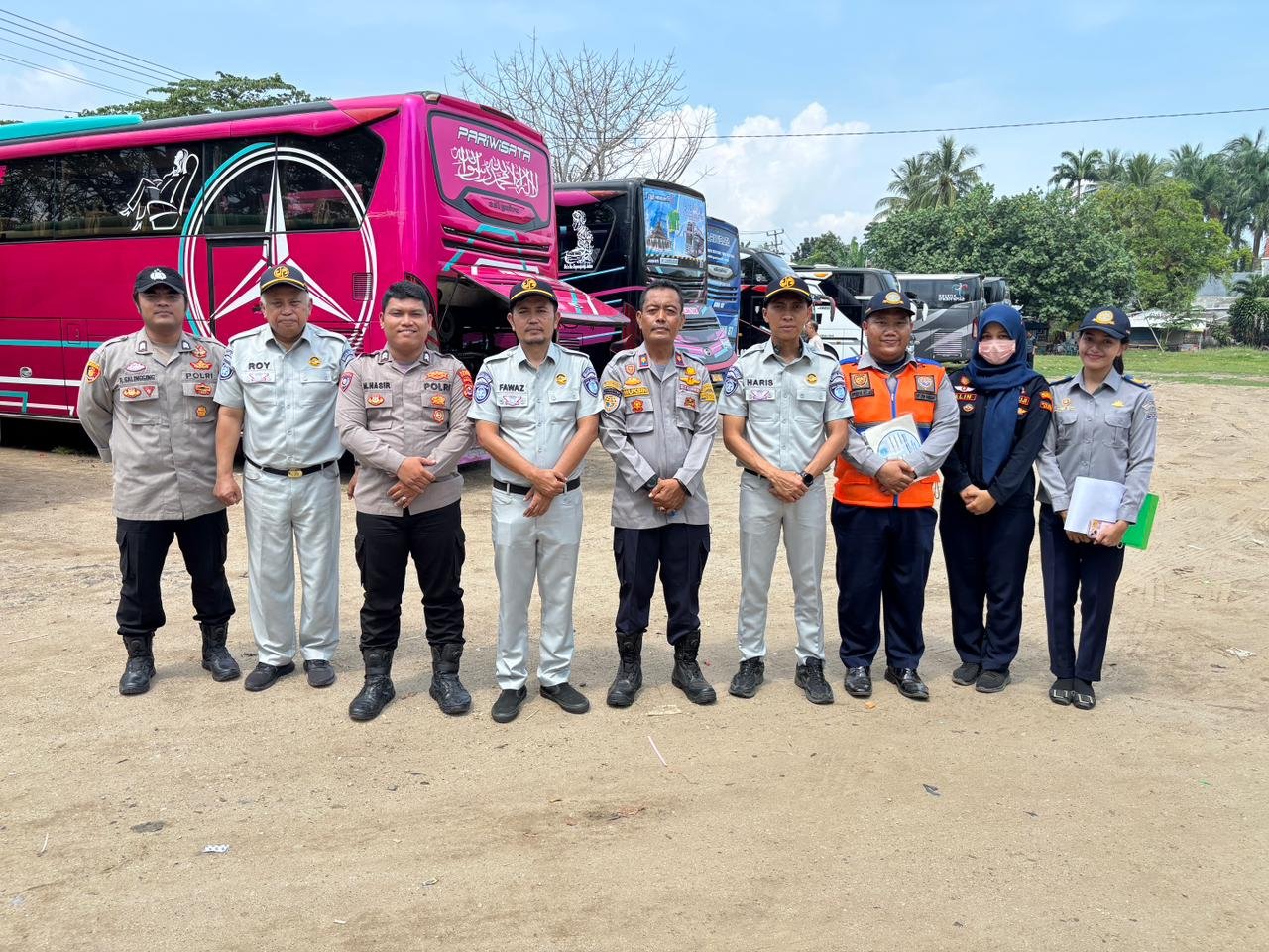 Antisipasi Lonjakan Wisatawan ‘Long Weekend’, Jasa Raharja Kanwil Banten Bersama Ditjen Hubdat Gelar Ramp Check Terpadu di Jalur Anyer
